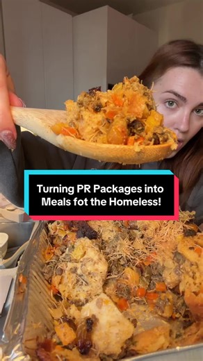 Turning PR Packages into Meals for the Homeless
