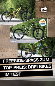 Welches Freeride-Bike rockt den Bikepark? 💥🚴‍♀️ Im Test: • Giant Reign SX • Rose Scrub DC1 • Specialized Status 2 170 DH Welche Maschine bietet den meisten Fahrspaß für dein Budget? 🏆 👉 Jetzt im Test – Link in Bio! _ @rose_bikes @giantgermany @specialized_dach #FreerideBikes #BikeparkFun #MountainbikeTest #Freeride | MTB-News.de