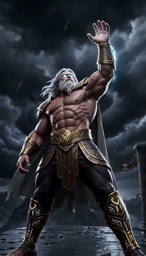 ⚡ Lightning God Awakens on the Storm Peak Epic Fantasy Cinematic Short