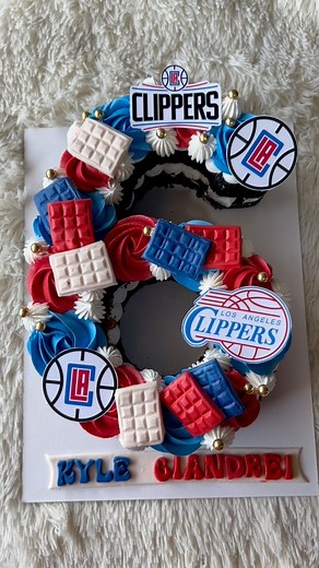 Number 6 cake👩🏻‍🍳🎂.. Todays cake video #kahomebakers #fbreels24 #homebakerserye #mompreneur #misschelle #soundsctto #themedcakes | Miss Chelle