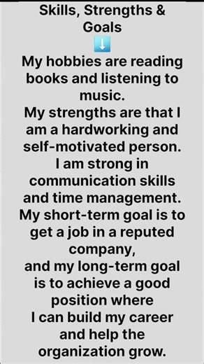 Best Self Introduction for Interview 🔥 | Impress Every HR”