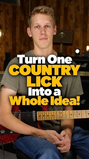Turn One COUNTRY LICK Into a Whole Idea! @ahrenshreeve @fender