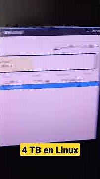 🐧 4 TB en Linux con GParted, formatear disco y crear particiones. #shorts