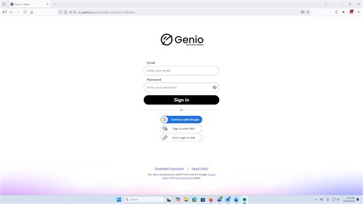 Genio Demonstration V1