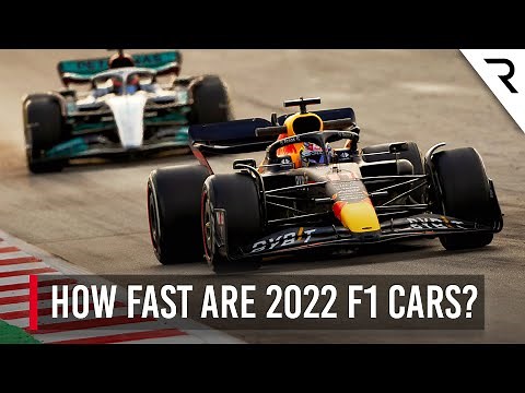 How fast the new 2022 F1 cars really are