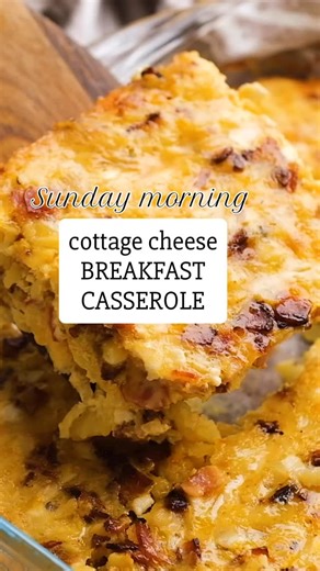 Sunday morning breakfast casserole (with cottage cheese). NO BREAD! It’s DELISH! 🍳 ➡️COMMENT “recipe” or tap link in bio https://reluctantentertainer.com/amish-breakfast-casserole/ #breakfastcasseroles #cottagecheese #cottagecheeserecipes #sundaymornings❤️ #sundaymorningbreakfast #reluctantentertainer | Reluctant Entertainer
