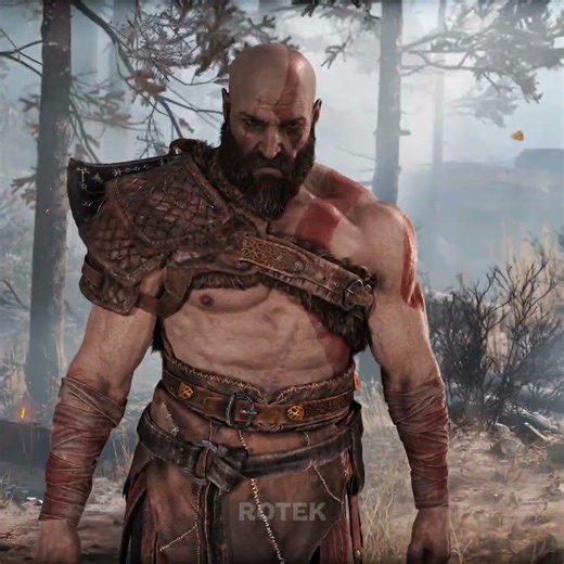 The legendary strike 🔥- God of War 4