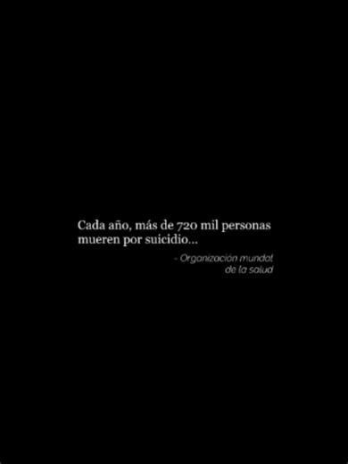 Nunca sabes quién está peleando por seguir aquí... #mentalhealthsupport #depressionhelp #reflexiones #saludmentalyemocional #prevención