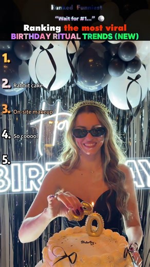 Ranking the most viral birthday ritual trends New #shorts