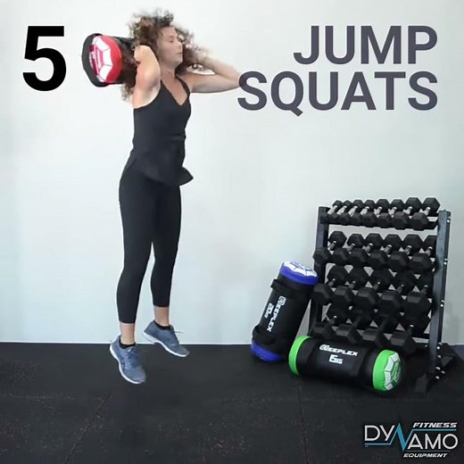Power Bag Workout Top 8 Exercises - Dynamo Fitness Equipment