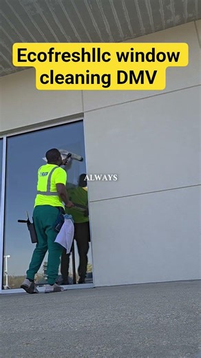 ecofreshllc window cleaning #windowcleaning #motivation #windowwashing #shorts