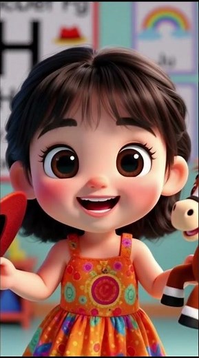 H Letter – Phonics, Words & Objects | Kids Learning | 3D Animation