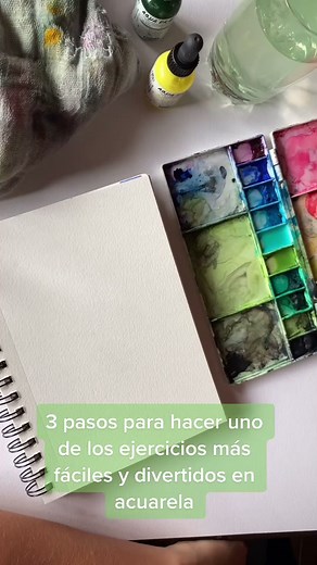 3 pasos para aprender acuarela #watercolorartist #aprendeacuarela #acuarela #acuarelista #acuarelatips #acuarelasprincipiantes #acuarelasobrepapel