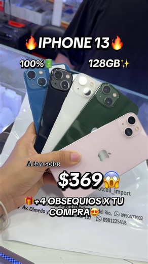iPhone 13 Open Box en Guayaquil - Mejores Precios