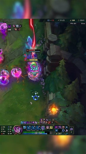 Ahri vs Lillia #leagueoflegends