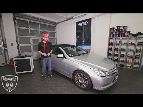 Mercedes E-Klasse W212 & A207 Nachrüstung HDR Rückfahrkamera & Frontkamera von Alpine