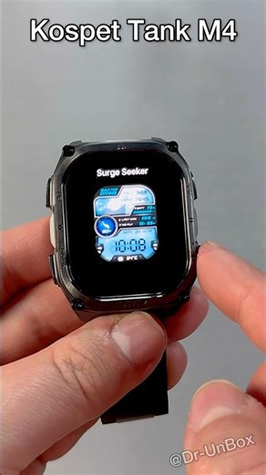 Kospet Tank M4 SmartWatch Hands On and Review Watch Faces #shorts #trending #viral #video #sports