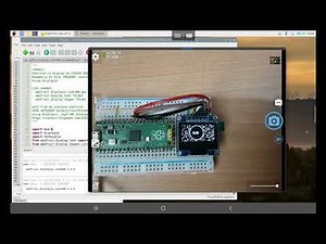 SSD1306 SPI OLED on Raspberry Pi Pico/CircuitPython using displayio