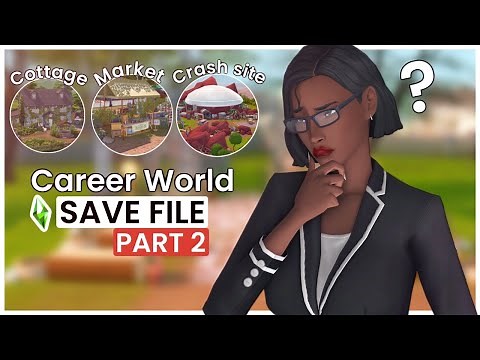 This save file has the most creative builds! | The Sims 4 Career World