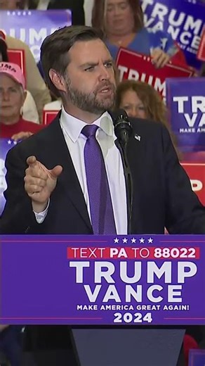 JD Vance: "the first amendment"