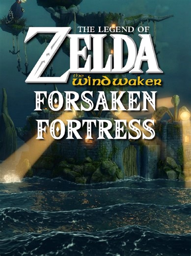 The Legend of Zelda: The Wind Waker - Forsaken Fortress ⚓️ #zelda #fantasy #fyp #cozyfantasy #windwaker