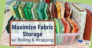 Smart Ways to Store Fabric