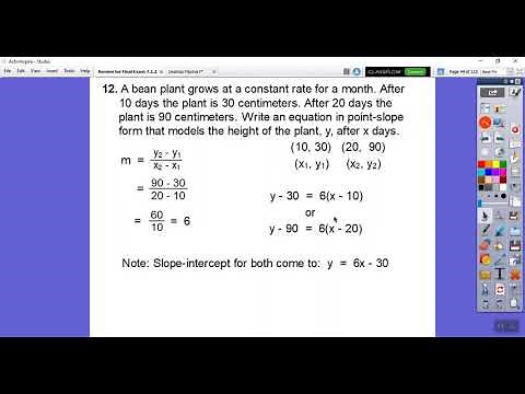 Review for Final Exam - First Semester - Math 1