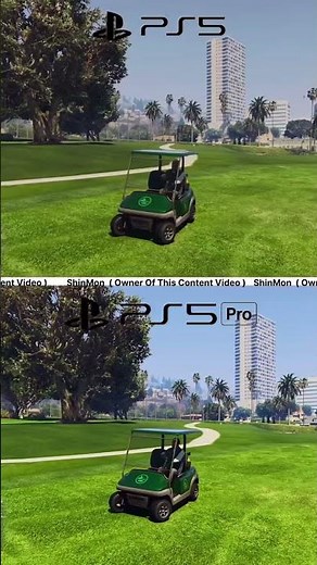 Ps5 Vs Ps5 Pro Gta 5 graphics comparison #rockstargames