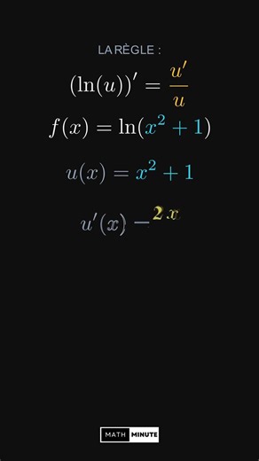Differentiate ln(u) in 30 seconds flat! ⏱️ #maths #bac2026 #finalyear #mathematics #baccalaureate