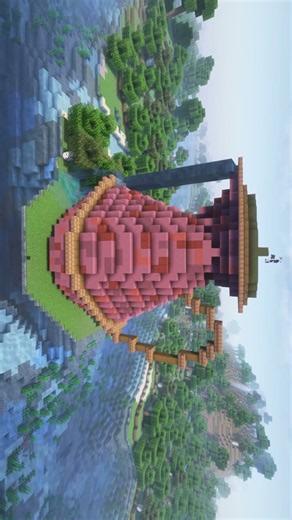 Making a Fairy House in Minecraft ✨ #minecraftbuilding #minecraft #builds