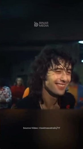 Momen backstage Led Zeppelin saat meninggalkan Madison Square Garden tahun 1973.