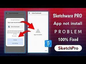 Sketchware App not install problem 100℅ Solved | Sketchware Play Protect Problem solution #sketchpro