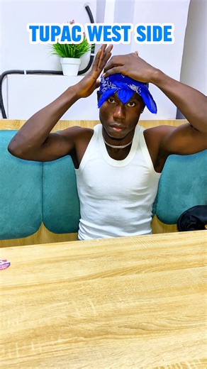 Tupac west side bandana tutorial #goviral #fypchallenge #2pac #foryou #reels | Andrew Miller Micah 2