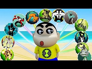 Shinchan Becoming Every Ben 10 Alien In Gta 5 😱 | Gta 5 Tamil | Immortal Tamizhan