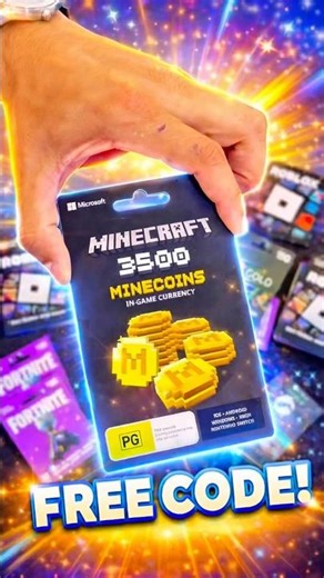 Minecraft Minecoins Code Giveaway #minecraft