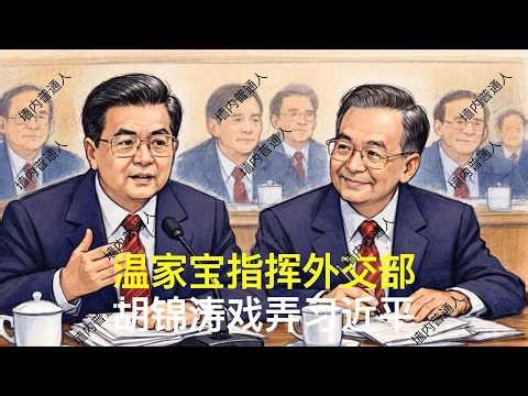 温家宝指挥外交部，胡锦涛戏弄习近平｜张又侠｜刘源｜汪洋｜胡春华｜党中央决策议事协调机构