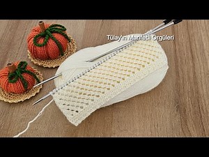 Wow ✔️ Knit a Vest in Three Days ✔️ Easy Knitting Pattern