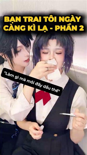 Bạn trai tôi ngày càng kì lạ 🥹- Giyuu lạ lùng 2#cosplay #shorts #minnacosplay