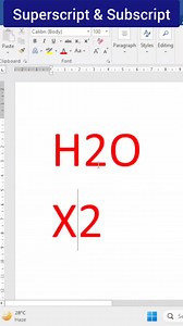 Superscript and Subscript in Excel ll Excel functions #reels #post #fbreelsvideo #viralvideo #education #instagram #DigitalIndia #computer | Computer Tech