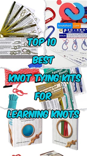 Top 10 best knot tying knots for learning knots #knotshortchannel | Knot short channel
