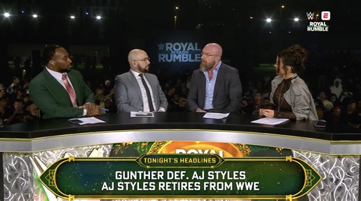 WWE Royal Rumble post-show notes: Liv Morgan, Gunther, Drew McIntyre, Triple H
