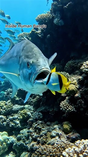 Big Fish Tried to Eat… Then Electric Shock! ⚡🐟 | Underwater Nature Moment