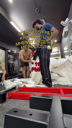 DOST KO PTA CHL GYA KI ME GYM KHOL RHA HU 😂🏋️‍♂️ #gymmember #gymplus #gymboss #funny