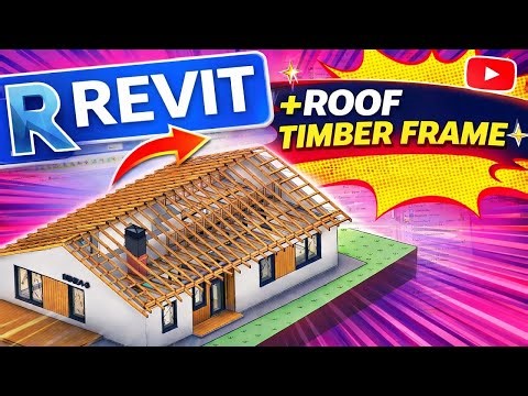 REVIT House Design Course: Architecture + ROOF TIMBER FRAME | Beginner to ADVANCED Level!