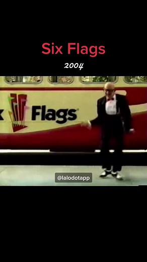 Six Flags Commercial (2004) - The Dancing Old Man!