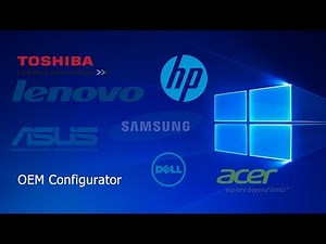 How to change / update / remove Windows 10 OEM logo and information