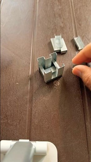 Staple cube stapler pin cube box idea craft easy diy #viral #craft