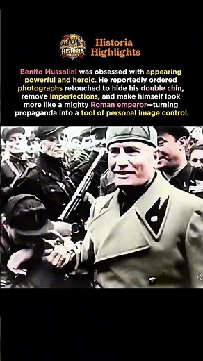 Mussolini Used Propaganda to Shape His Own Image