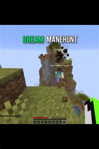 Minecraft Manhunt but it’s Daquavis vsDream 💥