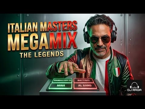 Top Italian Music REMIXES 🎶 Raf, Tozzi, Eros, Mina, Al Bano, Battisti, Venditti | MEGAMIX DJ Raga
